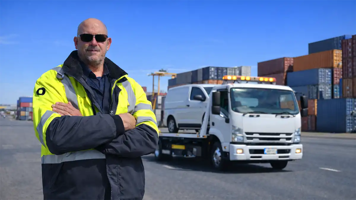 Tow truck pickup with cash offer in Laverton